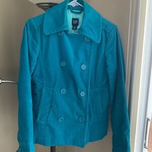 The Gap Corduroy Blue Jacket Size M